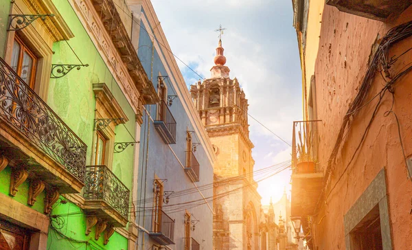 Guanajuato Mexiko Malerische Bunte Straßen Historischen Stadtzentrum — Stockfoto