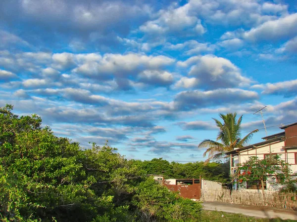 Galapagos Małe Miasto Puerto Villamil Położone Wyspie Isabella — Zdjęcie stockowe