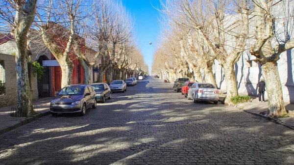 Uruguay Calles Colonia Del Sacramento Centro Histórico Barrio Historico — Foto de Stock