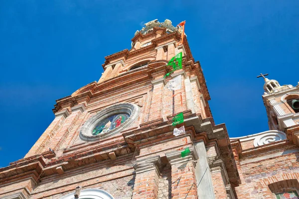 Puerto Vallarta Famous Parish Our Lady Guadalupe — 스톡 사진