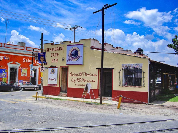 Cholula Mexico October 2017 Colorful Streets Cholula Historic Center — Stock Photo, Image