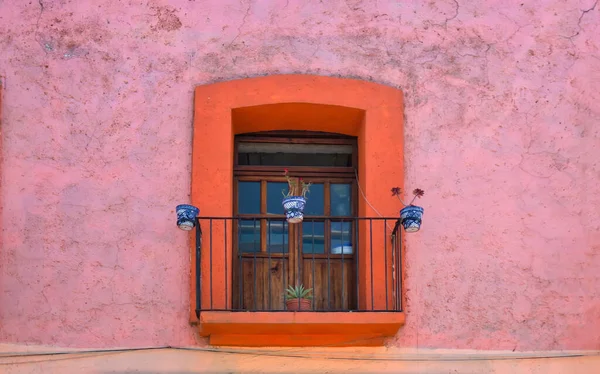 Kolorowe Kolonialne Ulice Puebla Zabytkowym Centrum Zocalo — Zdjęcie stockowe