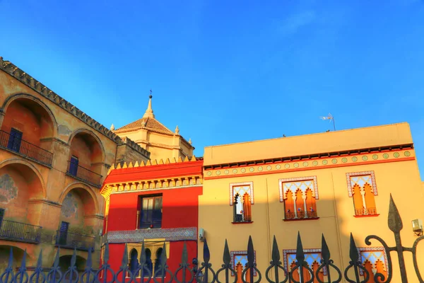 Kathedrale Mezquita Einem Sonnigen Tag Herzen Der Altstadt Von Córdoba — Stockfoto