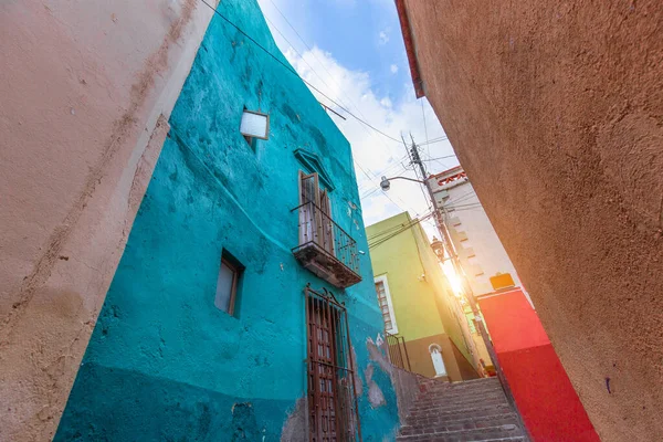 Guanajuato México Pintorescas Calles Coloridas Centro Histórico Ciudad — Foto de Stock