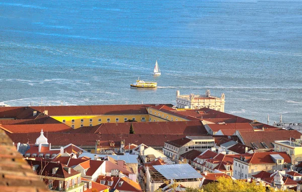 Lisbon Saint George Castle Sao Jorge Lookout — Stock Photo, Image