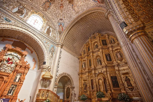 Oaxaca México Diciembre 2018 Interiores Una Catedral Santo Domingo Centro — Foto de Stock