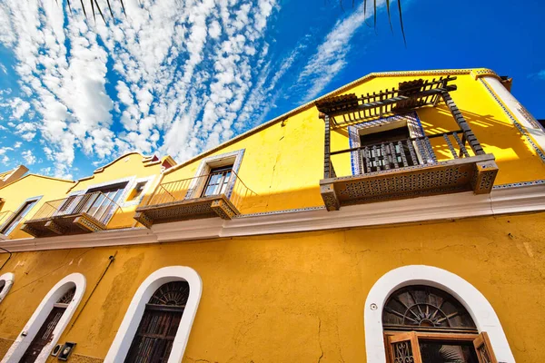 Mexico Mazatlan Kleurrijke Oude Stad Straten Het Historische Centrum — Stockfoto