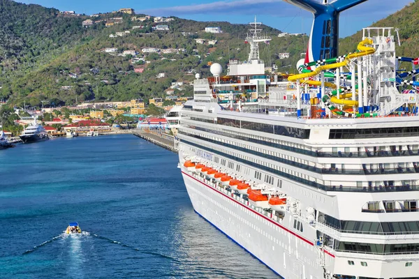 Charlotte Amalie Virgin Islands May 2017 Cruise Ship Docked Charlotte — Stock Photo, Image