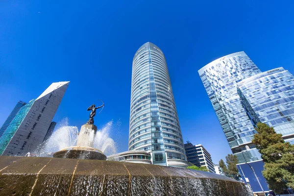 Cidade México México Setembro 2019 Diana Huntress Fountain Fuente Diana — Fotografia de Stock