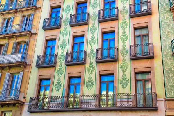 Las Calles Barcelona Centro Histórico — Foto de Stock