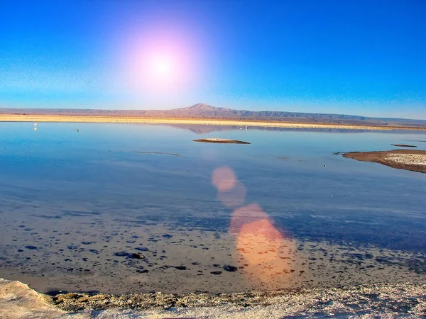 Natursköna Atacama Ökenutsikt Och Landskap — Stockfoto