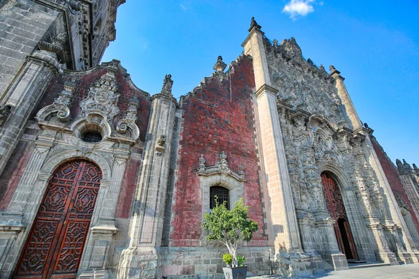 Mexico City Metropolitan Cathedral Assumption Blessed Szűz Mária Mennybe — Stock Fotó