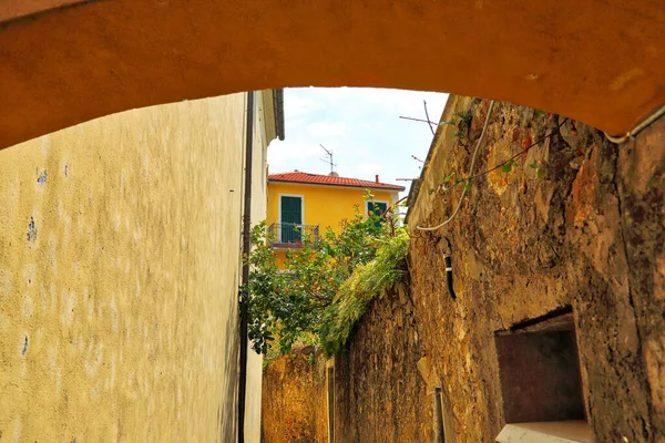 Italie Rues Colorées Monterosso Aux Cinque Terre — Photo