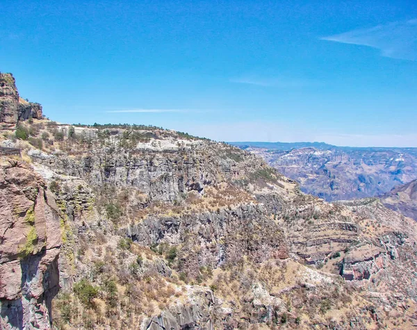 México Paisajes Escénicos Del Famoso Cantón Del Cobre Barranca Del — Foto de Stock