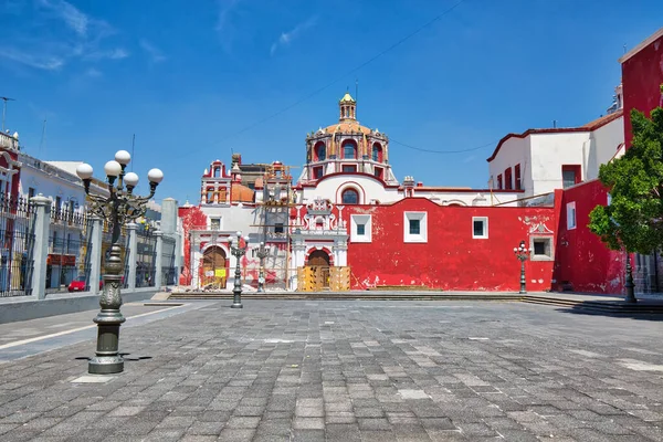 2018 Puebla Mexico April 2018 Santo Domingo Temple Capilla Del — 스톡 사진