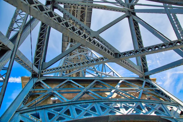 Landmark Dom Luis Bridge Porto — Stock Photo, Image