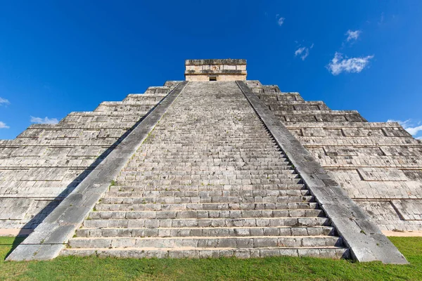 Chichen Itza 最大的玛雅城市之一 一个由玛雅人建造的哥伦比亚前大城市 考古遗址位于墨西哥尤卡坦州 — 图库照片