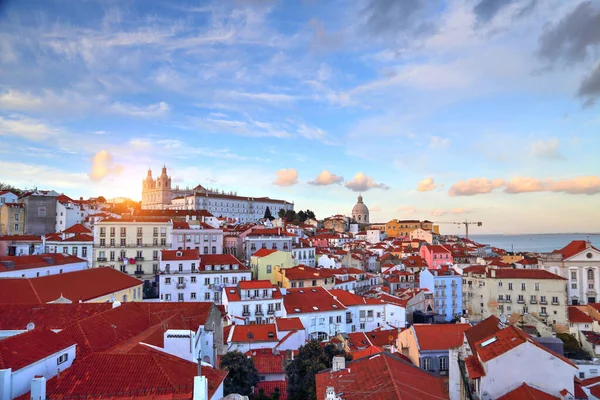 Blick Auf Lissabon Alfama — Stockfoto
