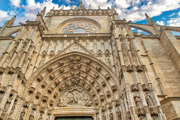 Sevilla España Octubre 2017 Monumento Catedral Santa María Sevilla — Foto de Stock