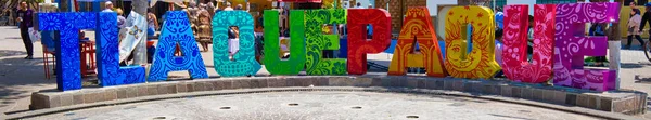Guadalajara Tlaquepaque Mexico April 2018 Tlaquepaque Scenic Street Протягом Піку — стокове фото