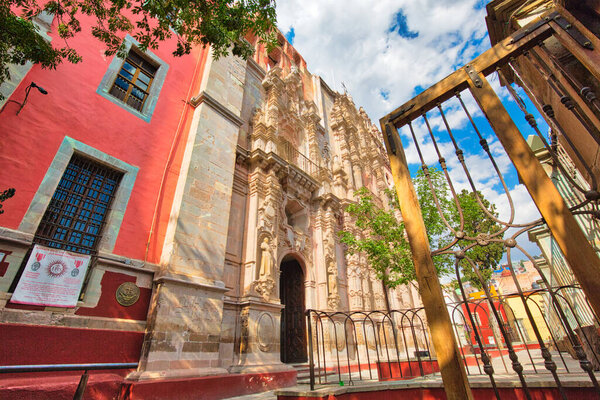 Guanajuato churches in historic city center