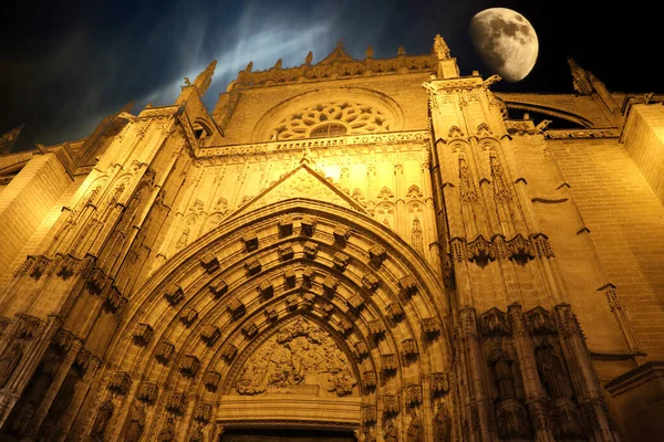 Catedral Santa Maria Centro Histórico Sevilla España — Foto de Stock