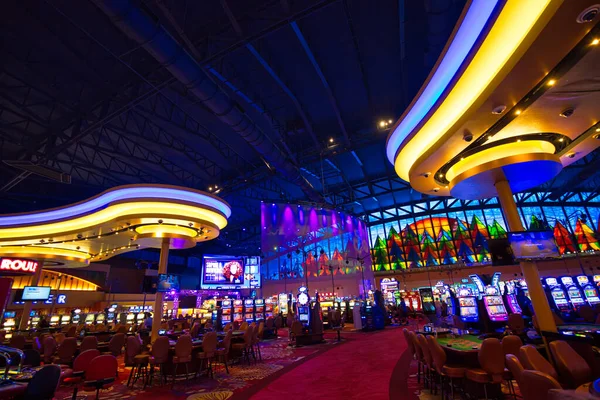 2018 Buffalo Usa July 2018 Niagara Casino Hall Slot Machine — 스톡 사진