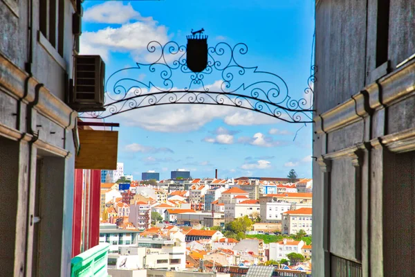 Arquitectura Típica Edificios Coloridos Del Centro Histórico Lisboa — Foto de Stock