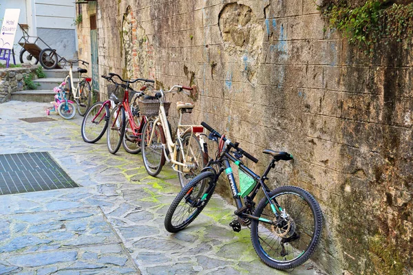 Włochy Monterosso Kwietnia 2017 Kolorowe Ulice Monterosso Cinque Terre — Zdjęcie stockowe