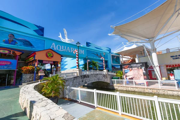 Cancun Meksyk Grudnia 2019 Interaktywne Cancun Interactive Cancun Aquarium Zlokalizowane — Zdjęcie stockowe