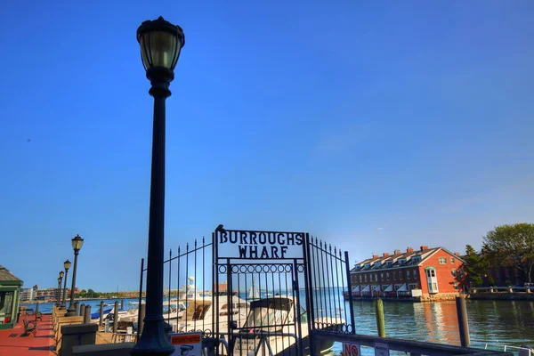 Boston Usa Ottobre 2017 Old Boston Wharf — Foto Stock