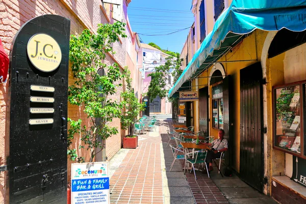 Charlotte Amalie Ilhas Virgens Dos Eua Maio 2017 Centro Histórico — Fotografia de Stock