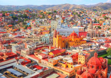Guanajuato, manzaralı şehir gözcüsü.