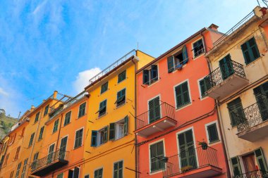 İtalya, Riomaggiore renkli sokaklar