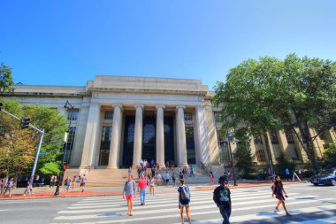 BOSTON, MA, ABD 16 Ekim 2017: Dünyaca ünlü MIT Teknoloji Enstitüsü