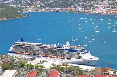 Seyahat gemisi Charlotte Amalie, ABD Virgin Adaları
