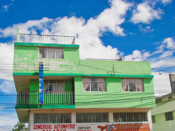 Latacunga Ekwador Sierpnia 2018 Kolonialne Ulice Miasta Latacunga Ekwadorze Stolicy — Zdjęcie stockowe