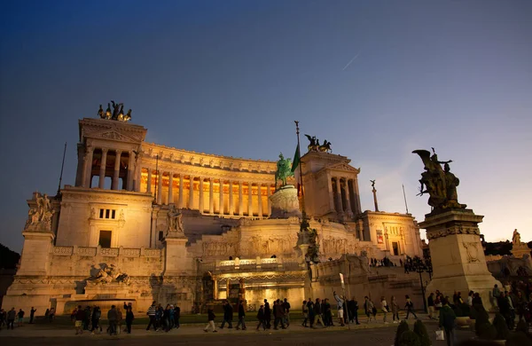 Rom Italien September 2019 Altare Della Patria Vittorio Emanuele Denkmal — Stockfoto