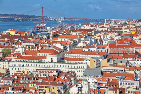 Lisbonne Château Saint George Sao Jorge Belvédère — Photo