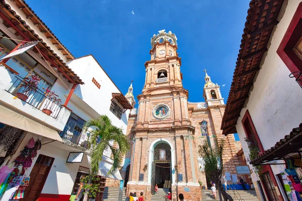 2018 Puerto Vallarta Mexico April 2018 Landmark Puerto Vallarta Church — 스톡 사진