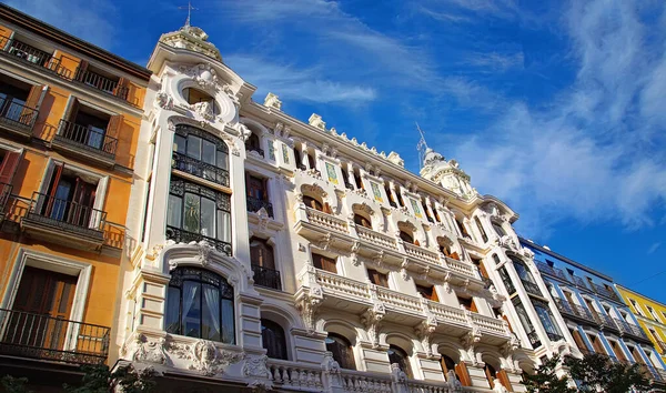 Madrid Caddesi Tarihi Şehir Merkezi Spanya — Stok fotoğraf