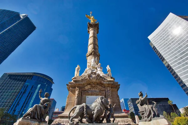 Monumento Anjo Independência Cidade México — Fotografia de Stock