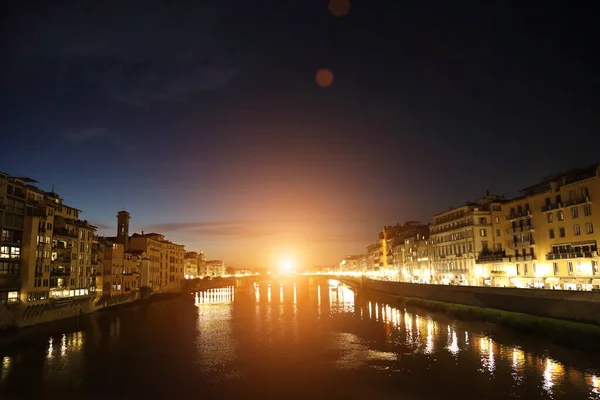 Puente Vecchio Florencia Italia — Foto de Stock