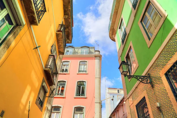 Calles Coloridas Lisboa — Foto de Stock