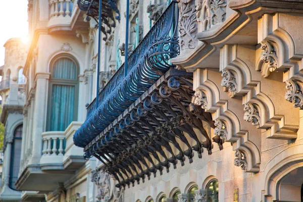 Hermosas Calles Barcelona Centro Histórico — Foto de Stock