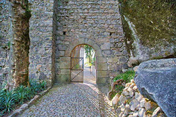 Sintra Portugal Berühmtes Schloss Der Mauren — Stockfoto