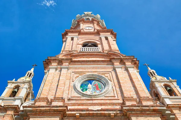 Puerto Vallarta Guadalupe Szűzanya Híres Plébániája — Stock Fotó