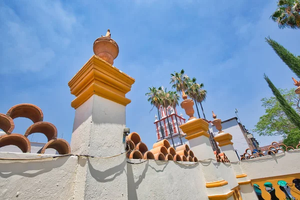 Guadalajara Tlaquepaque Igrejas Cênicas Centro Histórico Referência Cidade — Fotografia de Stock