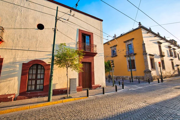 Bunte Guadalajara Straßen Historischen Stadtzentrum Nahe Der Zentralen Kathedrale — Stockfoto