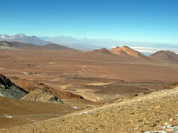 Landschaften Der Nähe Von Cerro Toco Chile — Stockfoto